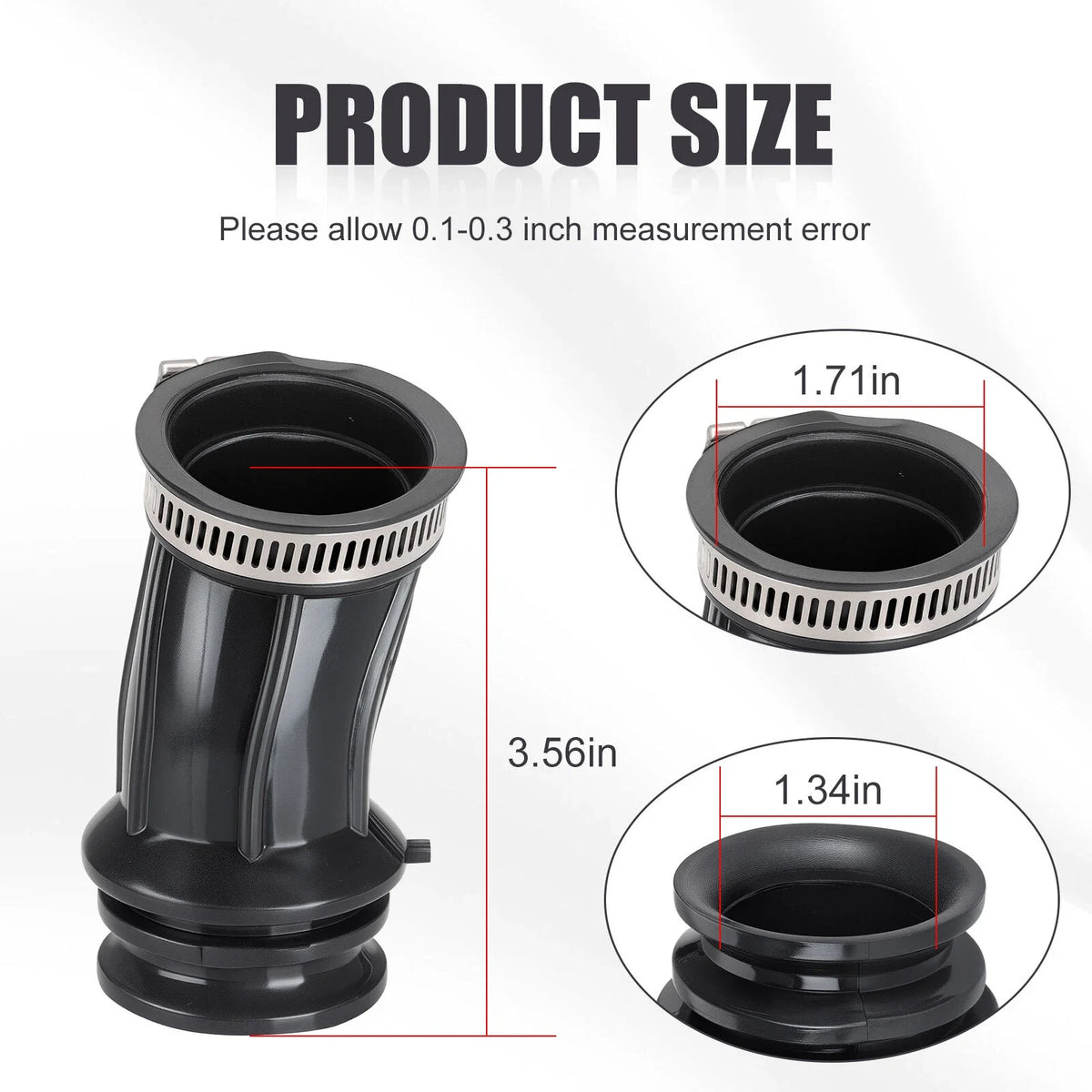 Air Filter Duct Boot Joint for Yamaha TW200 (1987–2000)