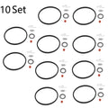 Set of 10 Carb Needle Seat Kit for Tecumseh 631021 631021A 621021B Eska 631031B