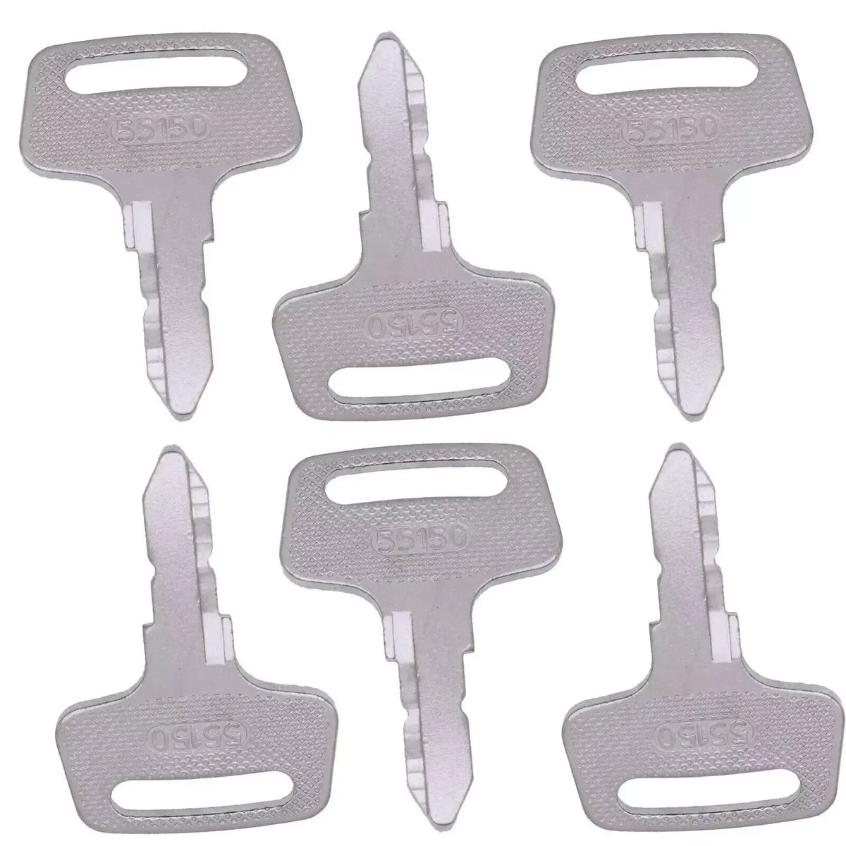 6X Ignition Key 37410-55150 430-158 for Kubota BX1830 BX23 BX1500 BX1800 BX2200