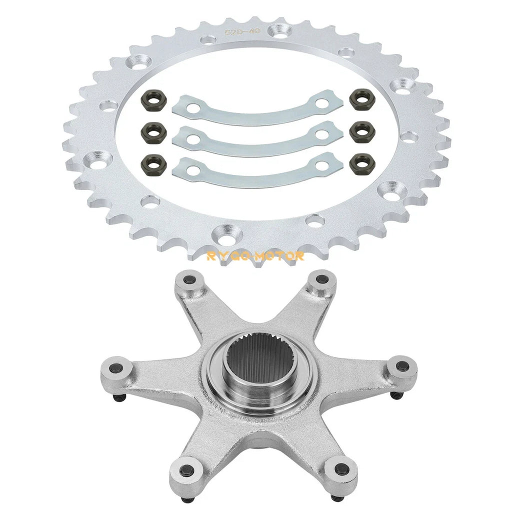 Rear Sprocket & Hub Assembly for Yamaha Raptor 660R (2001–2005)