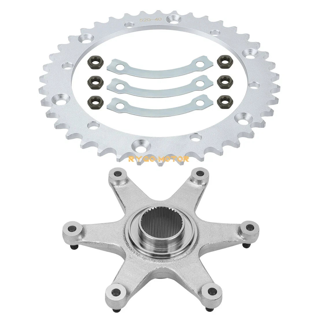 Rear Sprocket & Hub Assembly for Yamaha Raptor 660R (2001–2005)