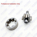 SeaDoo 1503 1630 OIL PUMP SHAFT OIL PUMP ROTOR 16MM 420837543 420956675