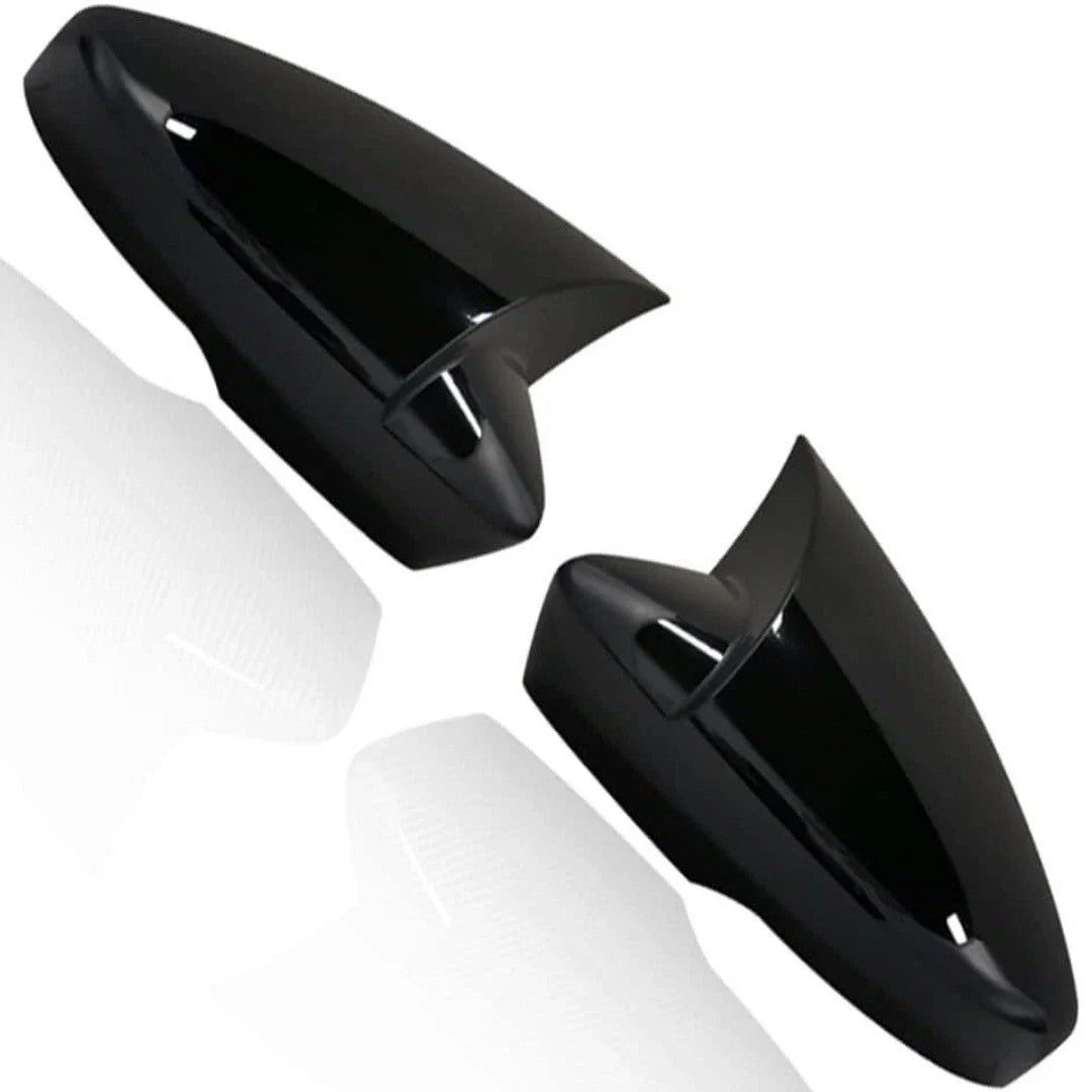 Gloss Black Side Mirror Cap Covers for Skoda Octavia Mk3 (2014–2019)