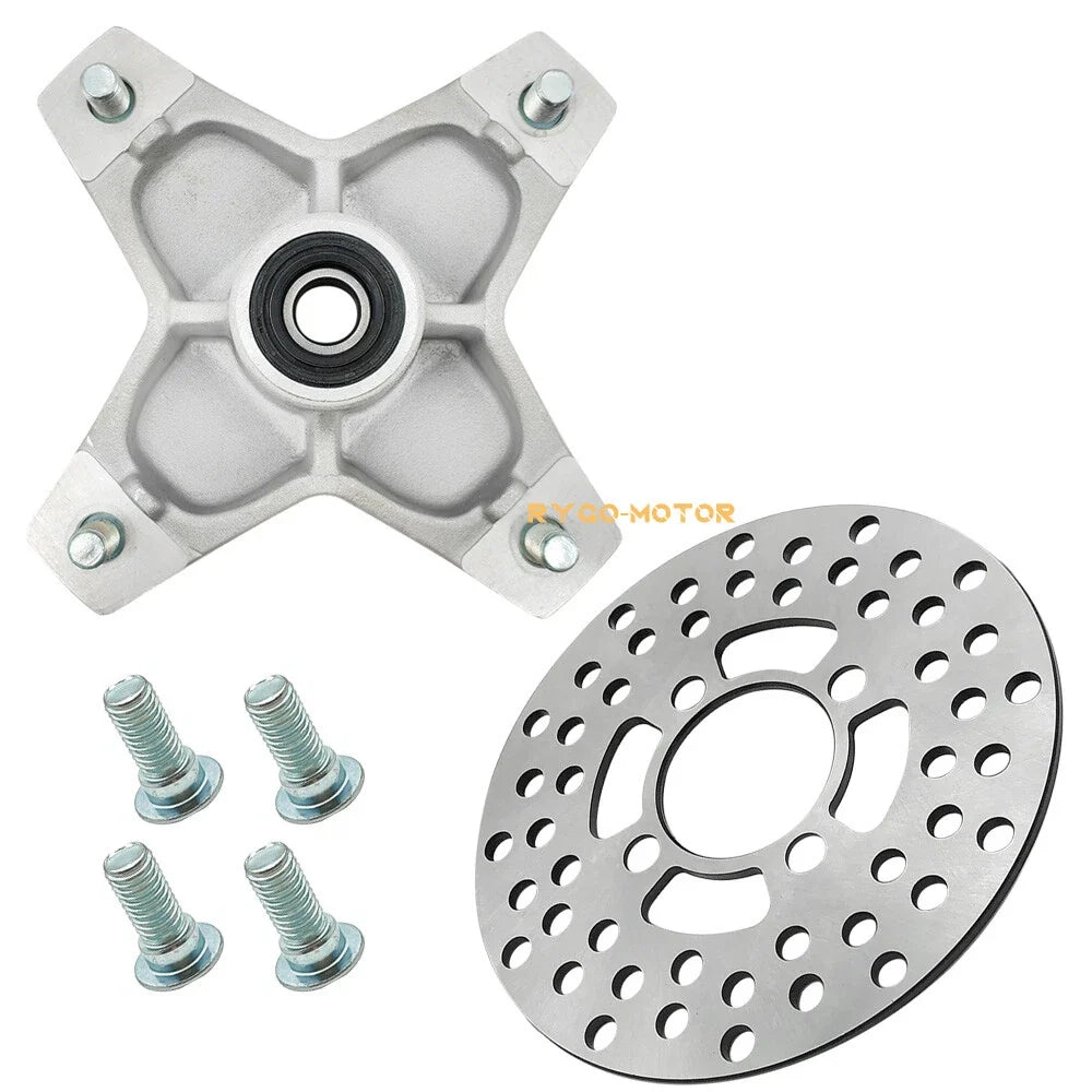 Front Wheel Hub & Brake Disc Rotor Assy for Yamaha Banshee 350 (1990–2006)