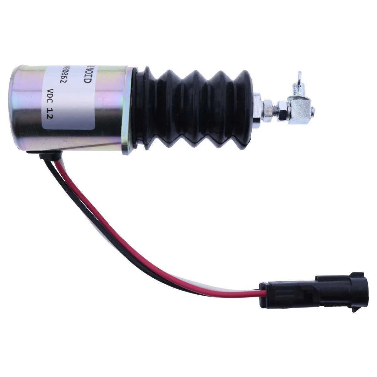 12V Fuel Shutoff Solenoid AM124383 for Yanmar 3TNE84A John Deere 3215 3235 3215A