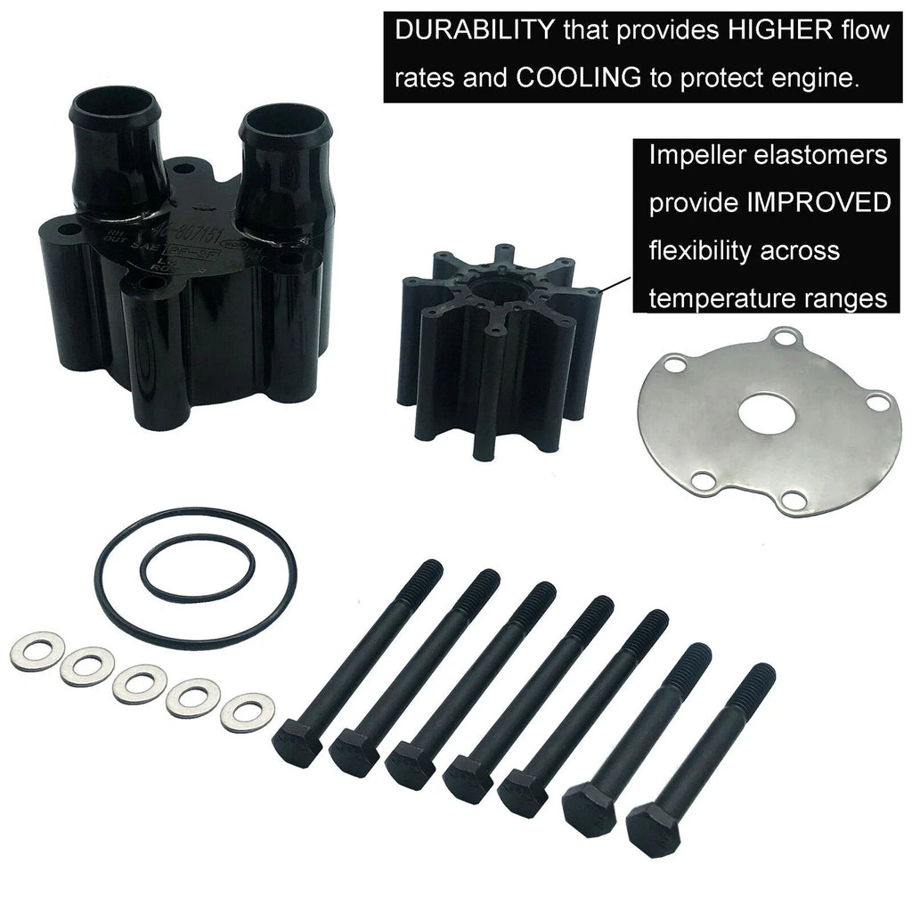 Water Pump Impeller Repair Kit 46-807151A14 for Mercury Mercruiser Bravo (1990–2023)