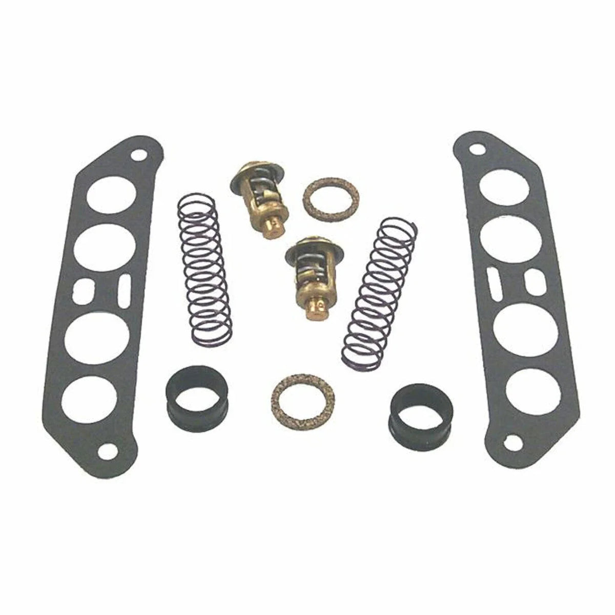 Thermostat Kit for Johnson Evinrude Outboard V4 Crossflow (65-140 HP)