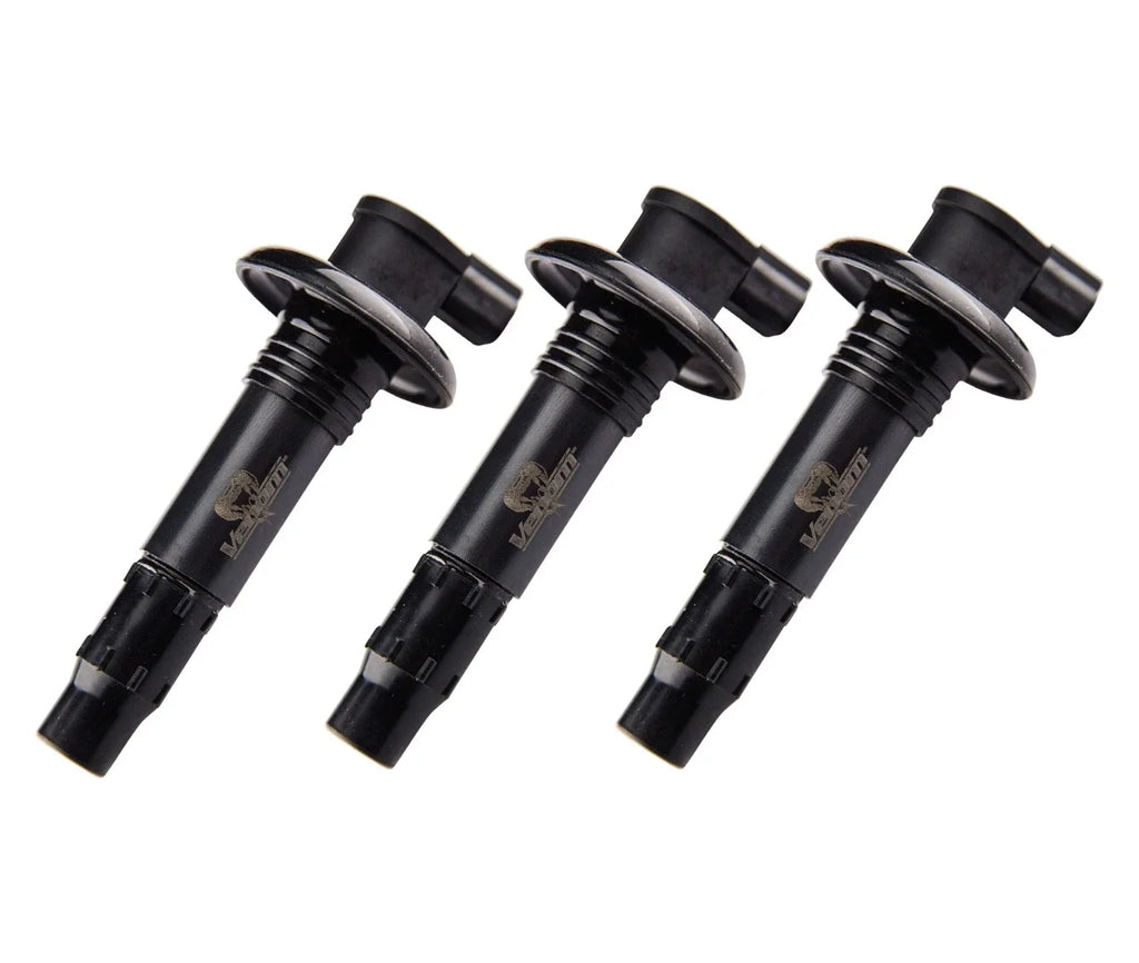 3-Pack Ignition Coil & Spark Plug for SeaDoo GTX GTI RXP RXT Wake 4-TEC
