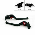 Long Brake Clutch Levers for Honda CBR929RR (2000–2001) Black T9