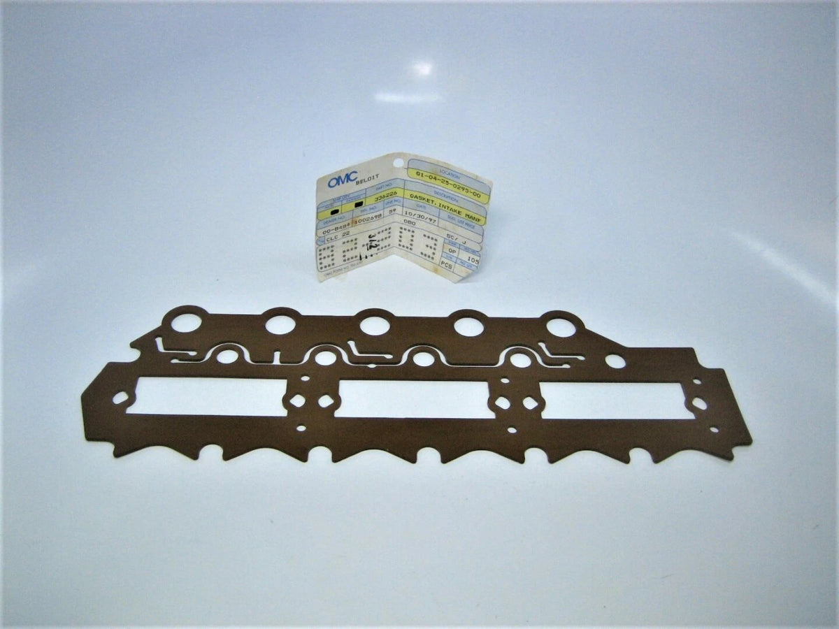 OMC 0336226 OEM Evinrude Johnson Port Side Intake Manifold to Block Gasket
