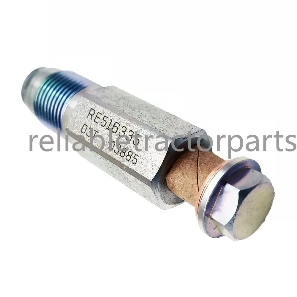 RE516335 Pressure Relief Valve for John Deere 6100D 5105ML 6125D 7520 6068 4045