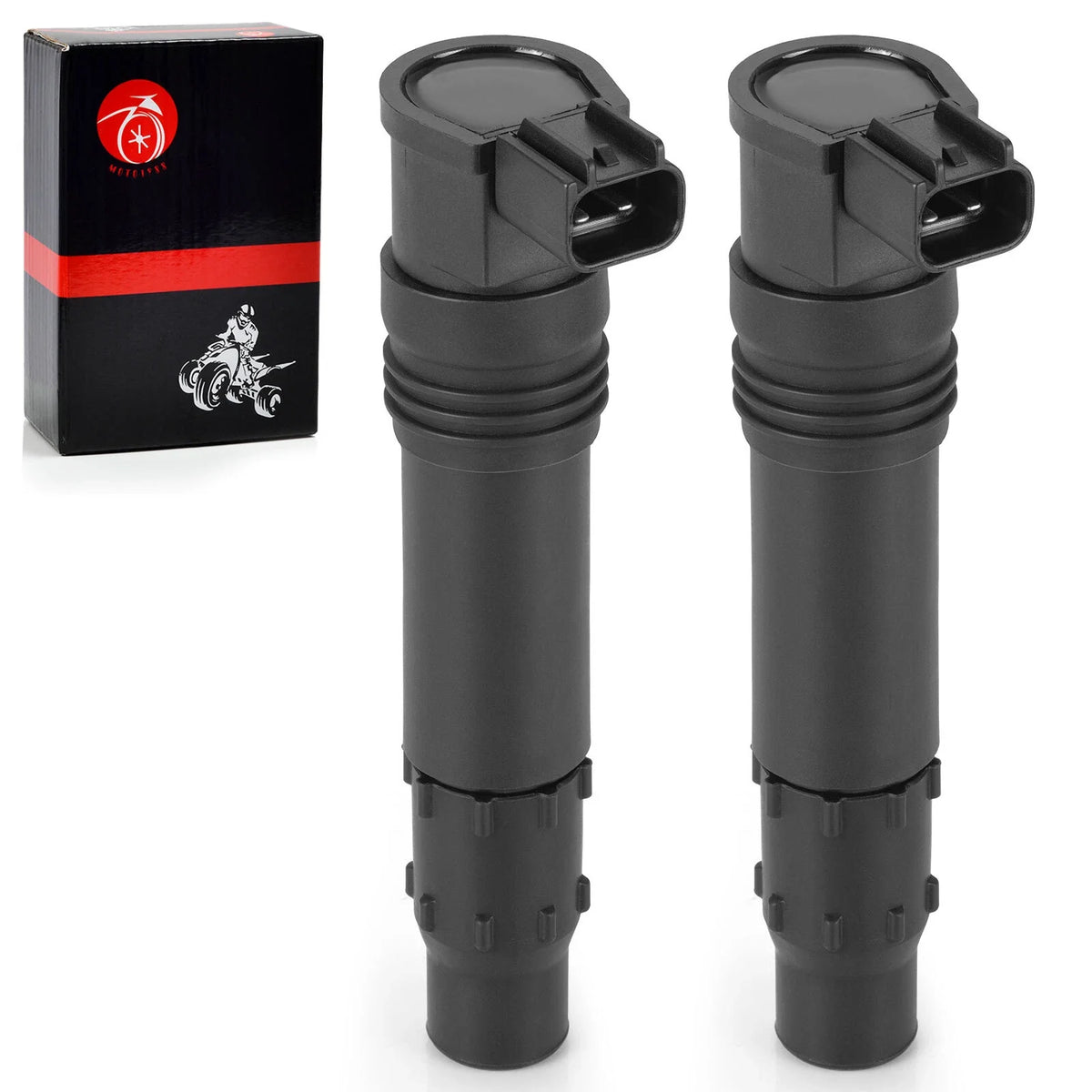 2 Ignition Coils for Kawasaki Ninja 650R EX650 (2006–2011)