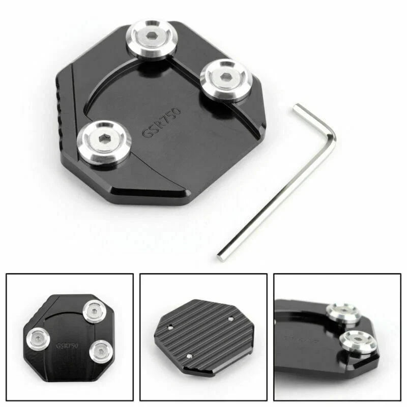 Side Kickstand Extension Plate for Suzuki GSR750 (2011–2015) GSX-S1000/F