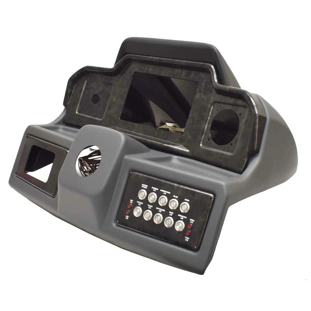 SunCatcher Boat Dash Shroud 73427645 - Elite 326 Vinyl with Panel