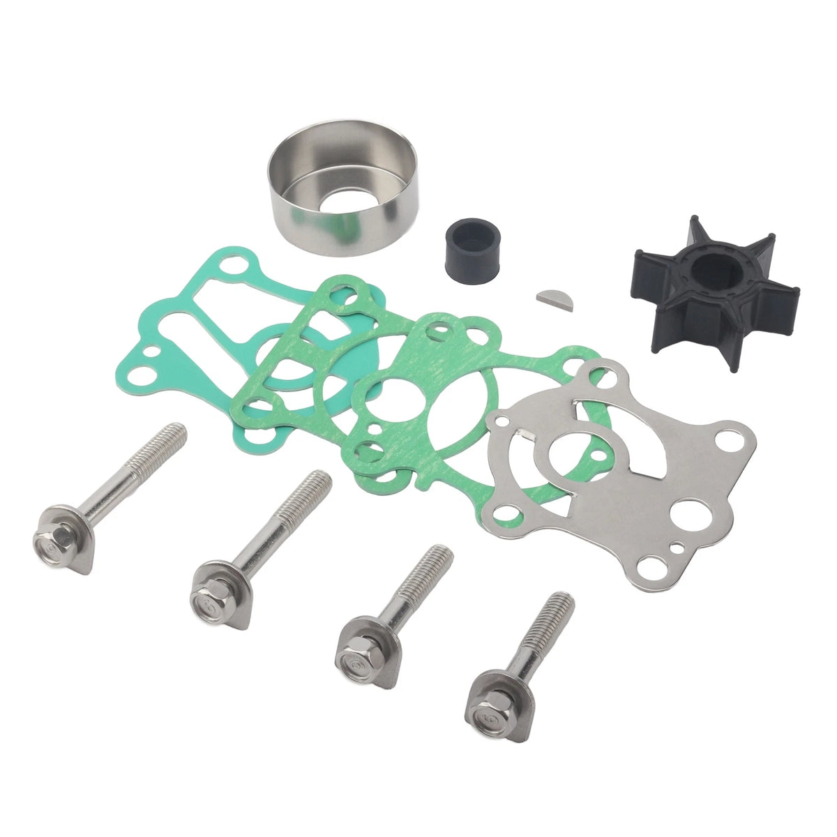 Water Pump Impeller Repair Kit Fit Yamaha Outboard 6H4-W0078-A0 6H4W0078