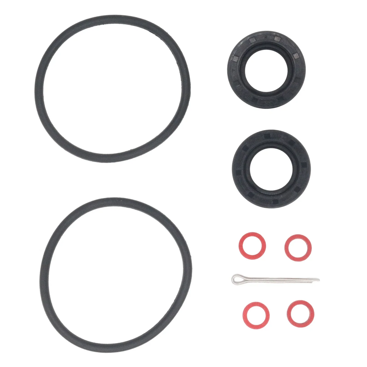 Lower Unit Oil Seal & O-ring Set for Yamaha 2-Stroke Outboard (93101-20M07, 93210-60MA3)