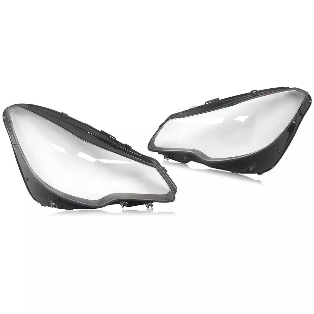 2X Headlight Lens Cover for Mercedes Benz W207 C207 E-Class (2014–2016)