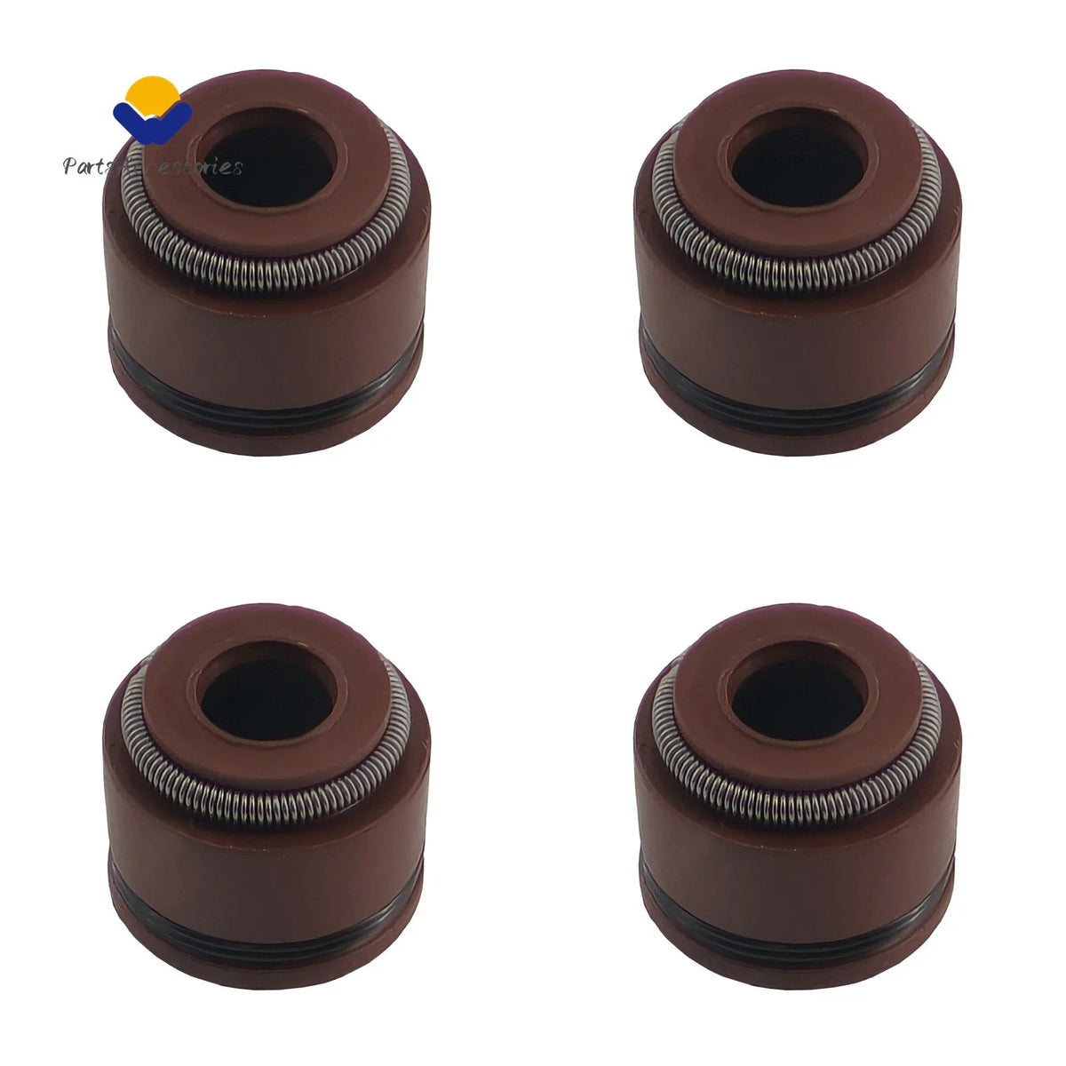 4X Valve Stem Seal for Honda CRF250R (2004–2007), CRF250X (2004–2017) 12209-GB4-681