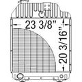 Radiator 3382795M93 Fits Massey Ferguson 3070 3090 3095 3120 3120T