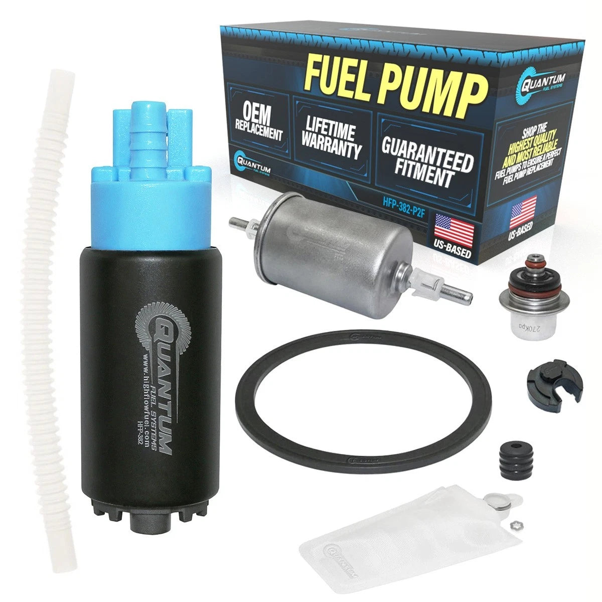 QFS Fuel Pump +tank Seal+Reg+Filte R for 08-14 Polaris Sportsman 500 #2520776