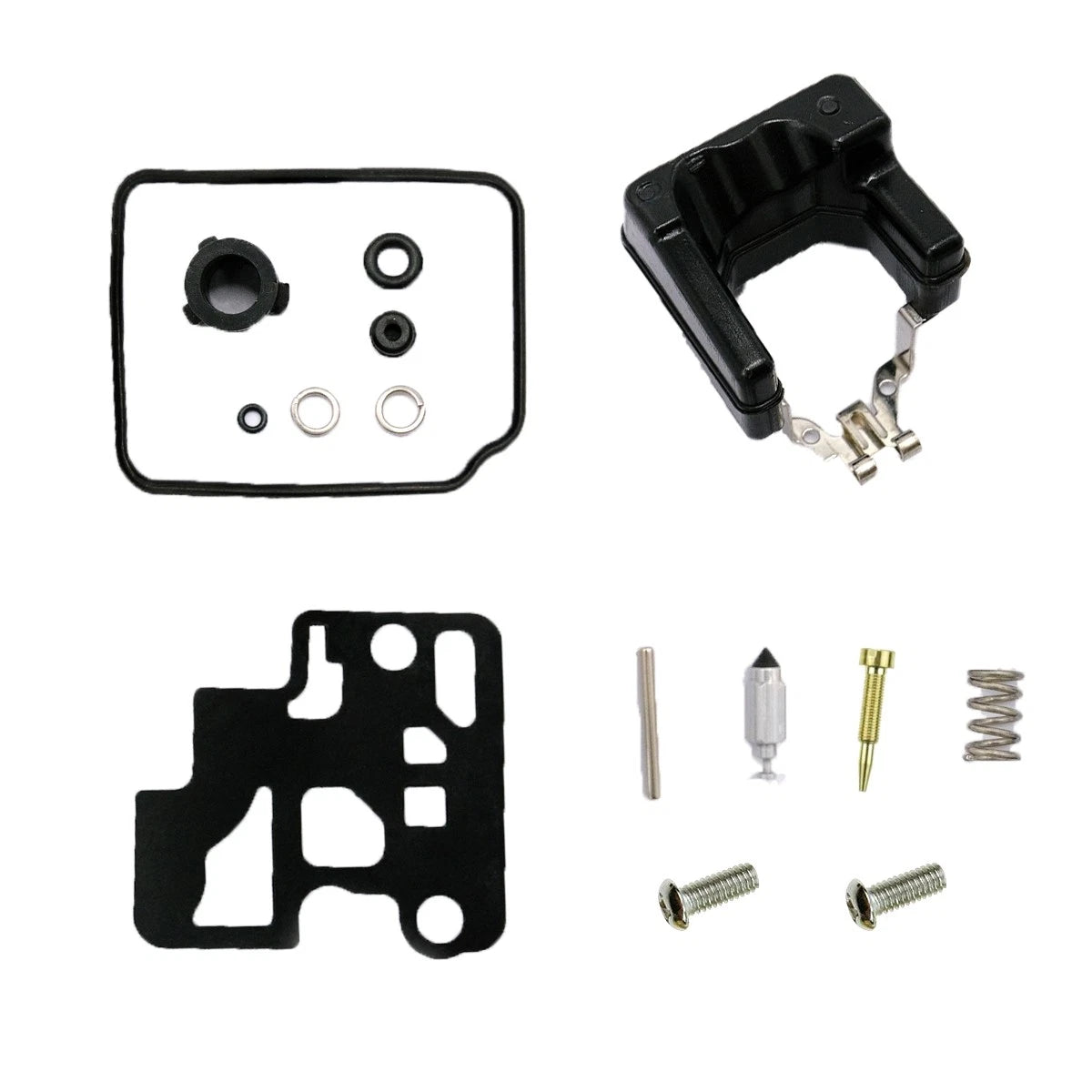 Carburetor Repair Kit 69M-W0093-00-0 0 for Yamaha 4-stroke 2.5HP Outboard Engine