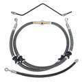 Front Brake Hose Line Pipe Kit for Yamaha Grizzly 450 4x4 (2007–2010)