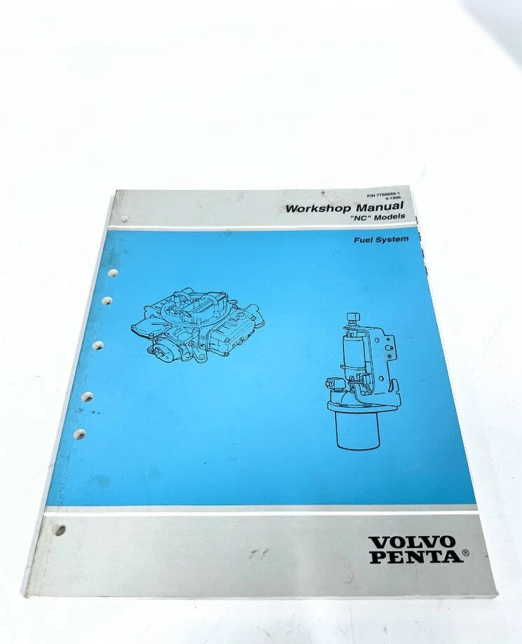 Volvo Penta 7788888-1, Service Manual, Fuel System, NC Models
