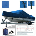 Grady-White Seafarer 226 - 228 WA Cuddy Cabin Trailerable Boat Cover Blue