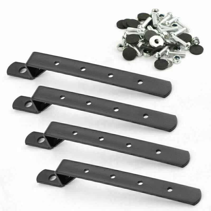 Set of 2 Heavy Duty Saddlebag Mounting Brackets for Universal Motorcycles