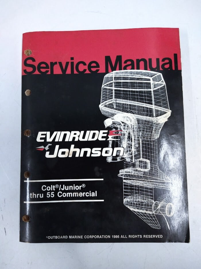 Evinrude Johnson 507546, Colt - Junior Thru 55 Commercial Service Manual