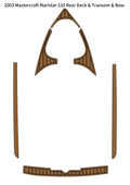 EVA Teak Deck Flooring for Mastercraft Maristar 210 (2003)