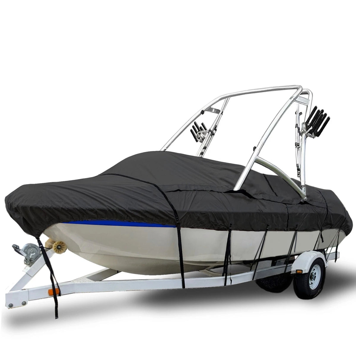 Sea Ray 180 Sport Bowrider with Wakeboard Tower Trailerable Ski Boat Cover Tough