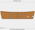EVA Foam Pad for Sea Ray 34 Express (1987) - Teak Deck Flooring Mat