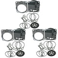 Triple Carburetor Rebuild Kit for Yamaha XL XLT 1200 GP1200R GPR1200 XL1200 XLT1200