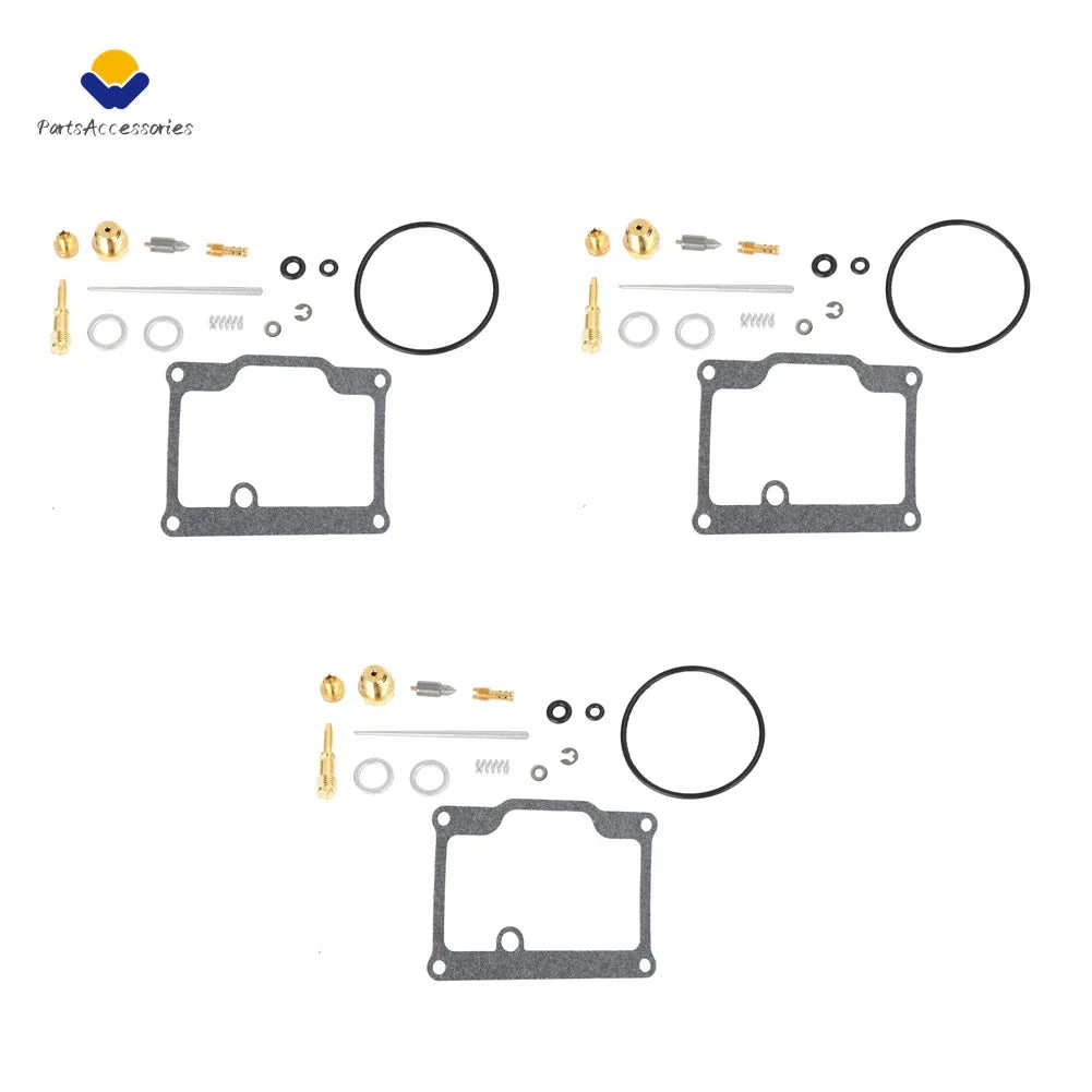 3X Carburetor Rebuild Kit for Suzuki GT 380 (1972–1978)