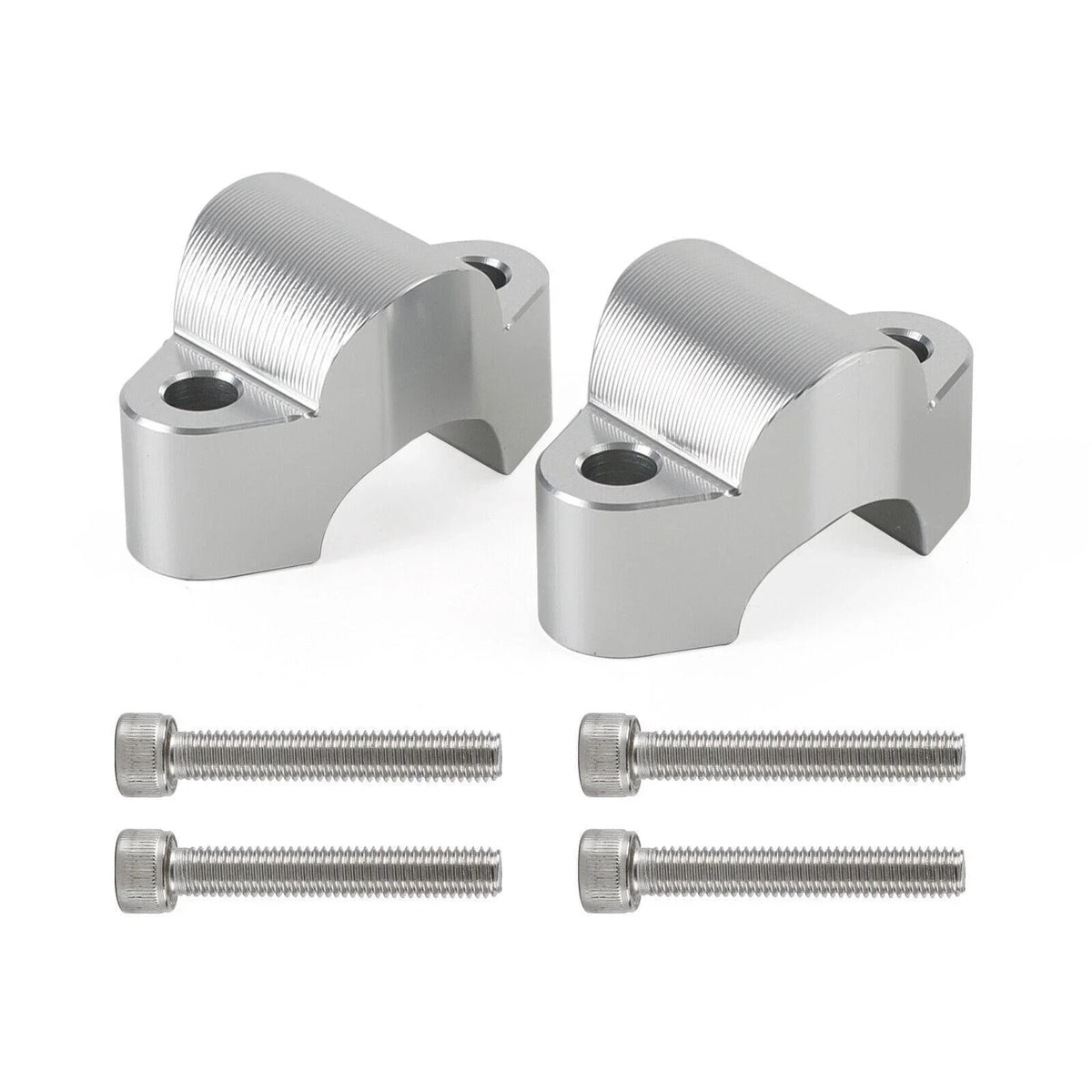 CNC Silver Handle Bar Clamp Riser for CF-Moto CF800MT (2021–2022)