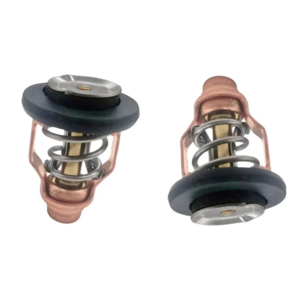 2X Thermostat 6CE-12411-00-00 for Yamaha F225 F250 F300 (4.2L V6)