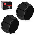 2X Matte Black Hub Cap Cover for Polaris Sportsman SP 570 (2015–2019)