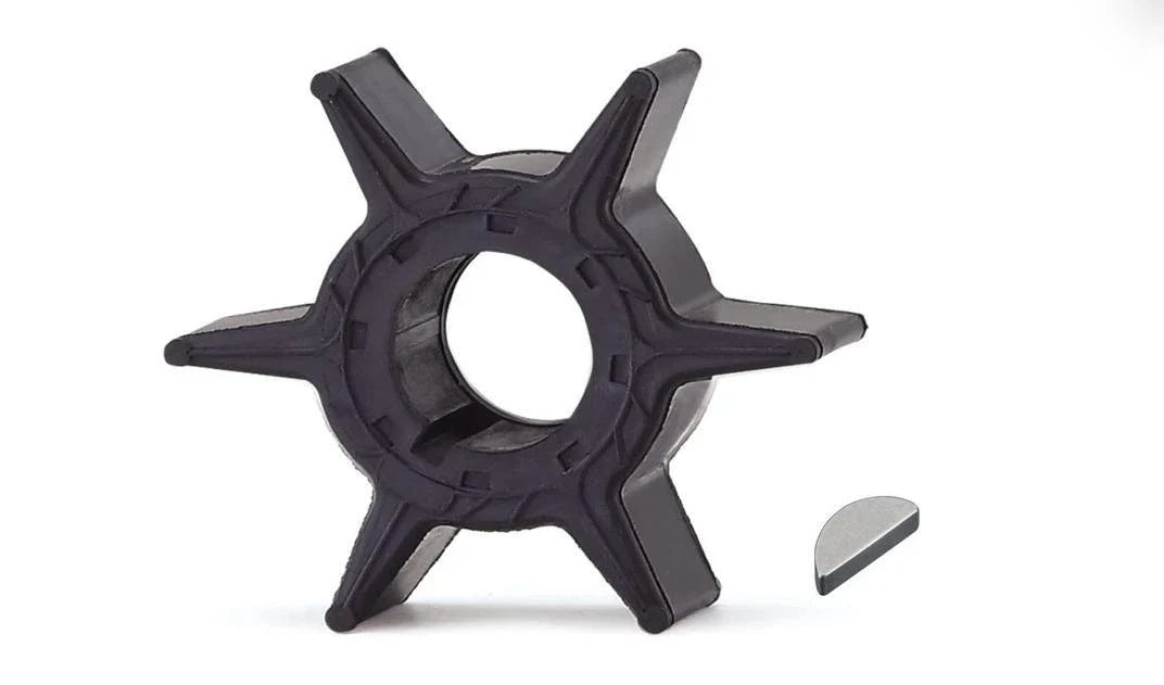 Water Pump Impeller w Key for Yamaha Marine (18-3069, 9-45602)