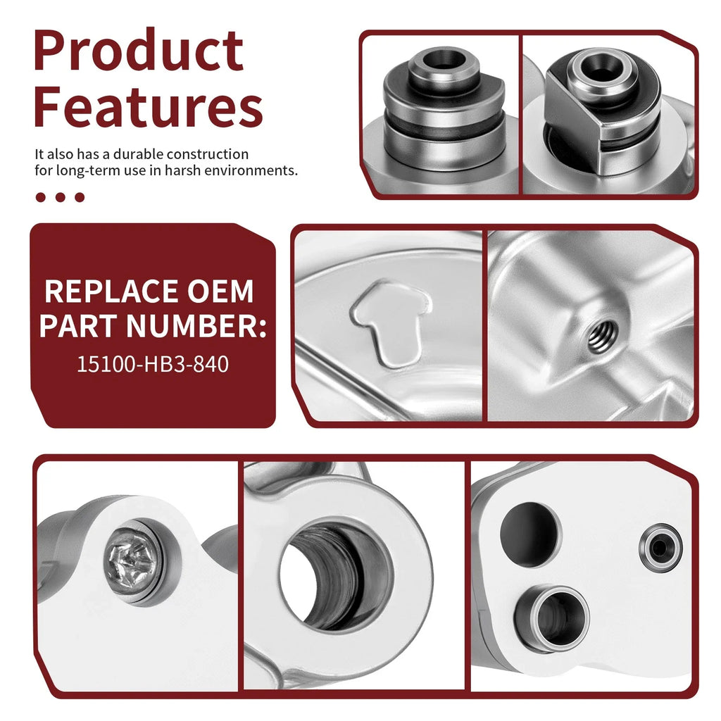 Oil Pump 15100-HB3-840 for Honda FourTrax TRX200 (1986–1989)