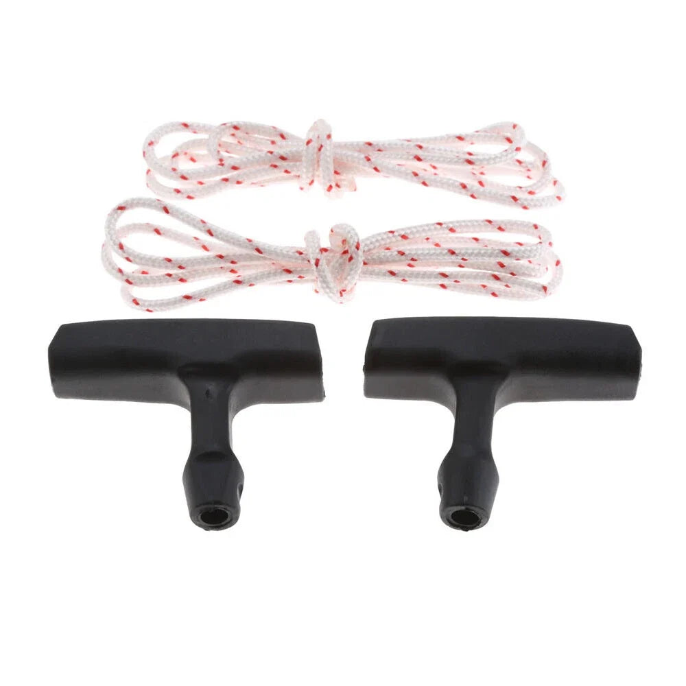 Set of 2 Starter Handle Grip & Pull Rope for STIHL 017 MS170 018 MS180
