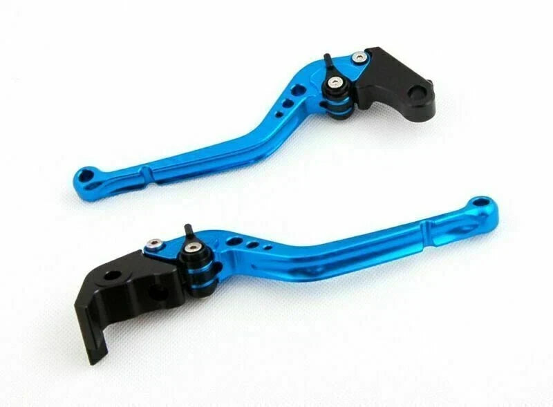 Long Brake Clutch Levers for BMW C650GT (2012–2015) (F-18/L-18) Blue T9