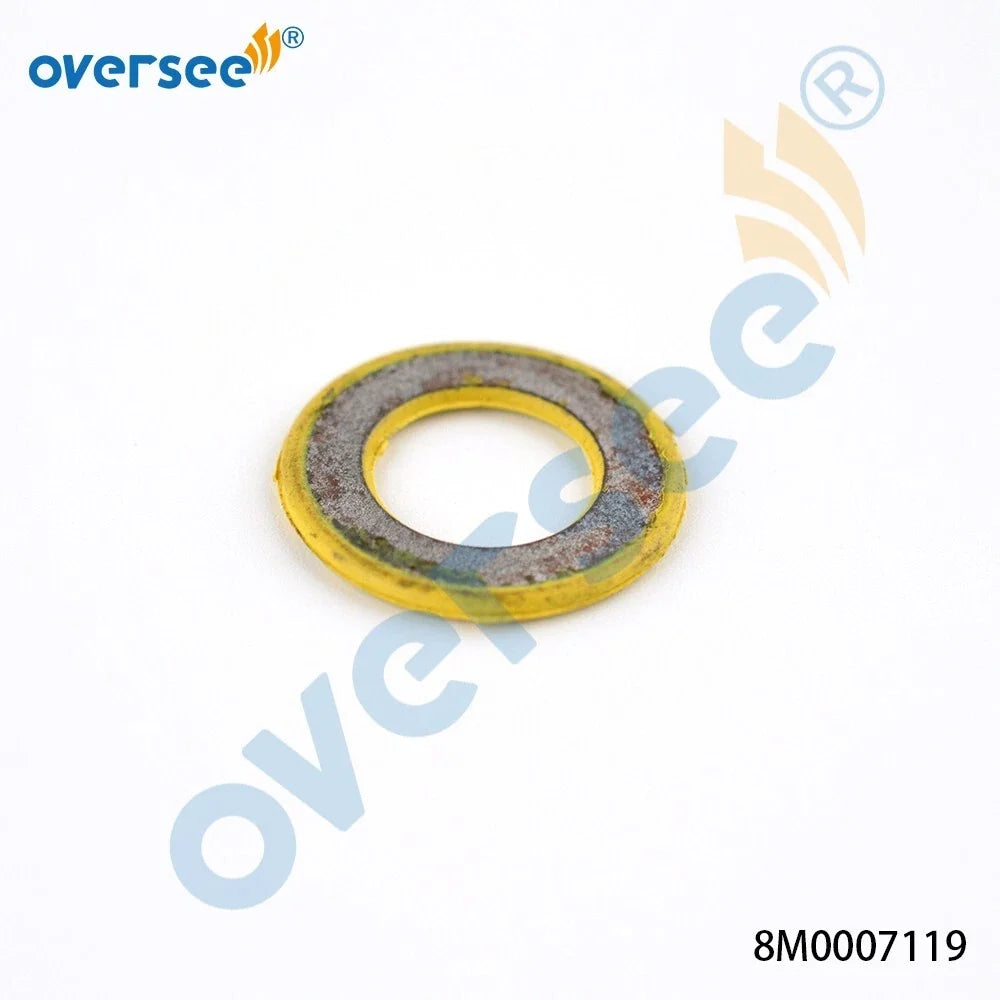 5Pcs Oil Drain Plug Seal Washer for Mercury Quicksilver 25-30HP (4T EFI)