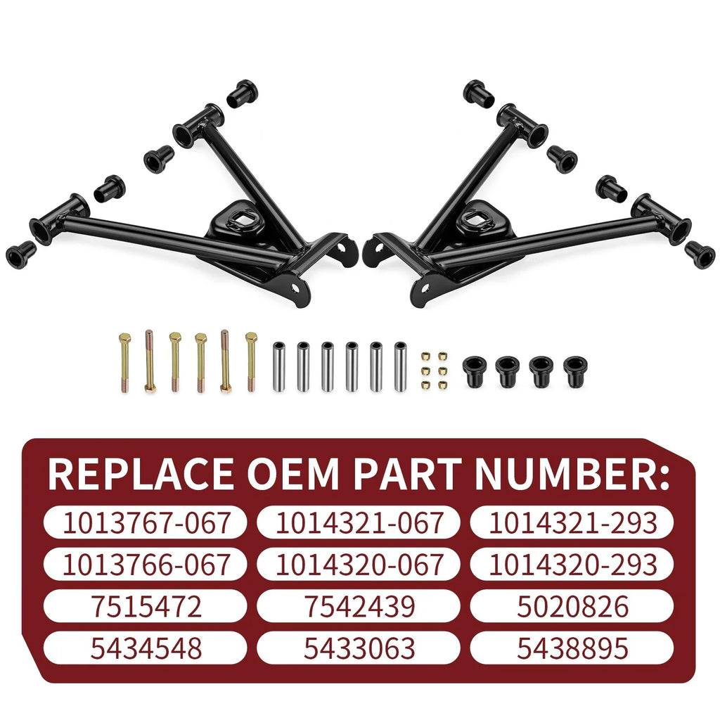 Rear Upper A-Arm Set w/ Bushing Kit for Polaris Sportsman 400 (2003–2005)