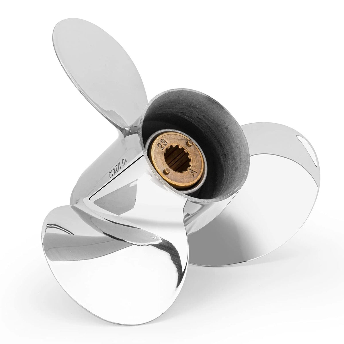10 1/2 X 13 Stainless Steel Propeller - 48-855858A46 Fit Mercury 25-70HP,RH