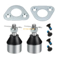 2 Pack Ball Joint & Bracket Kit for Polaris Ranger 400 425 500 570 700 800 (2010–2022)