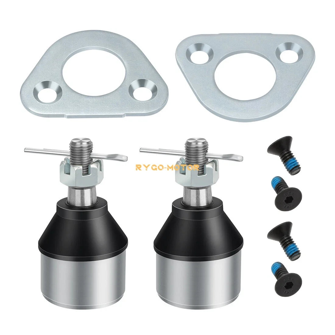 2 Pack Ball Joint & Bracket Kit for Polaris Ranger 400 425 500 570 700 800 (2010–2022)