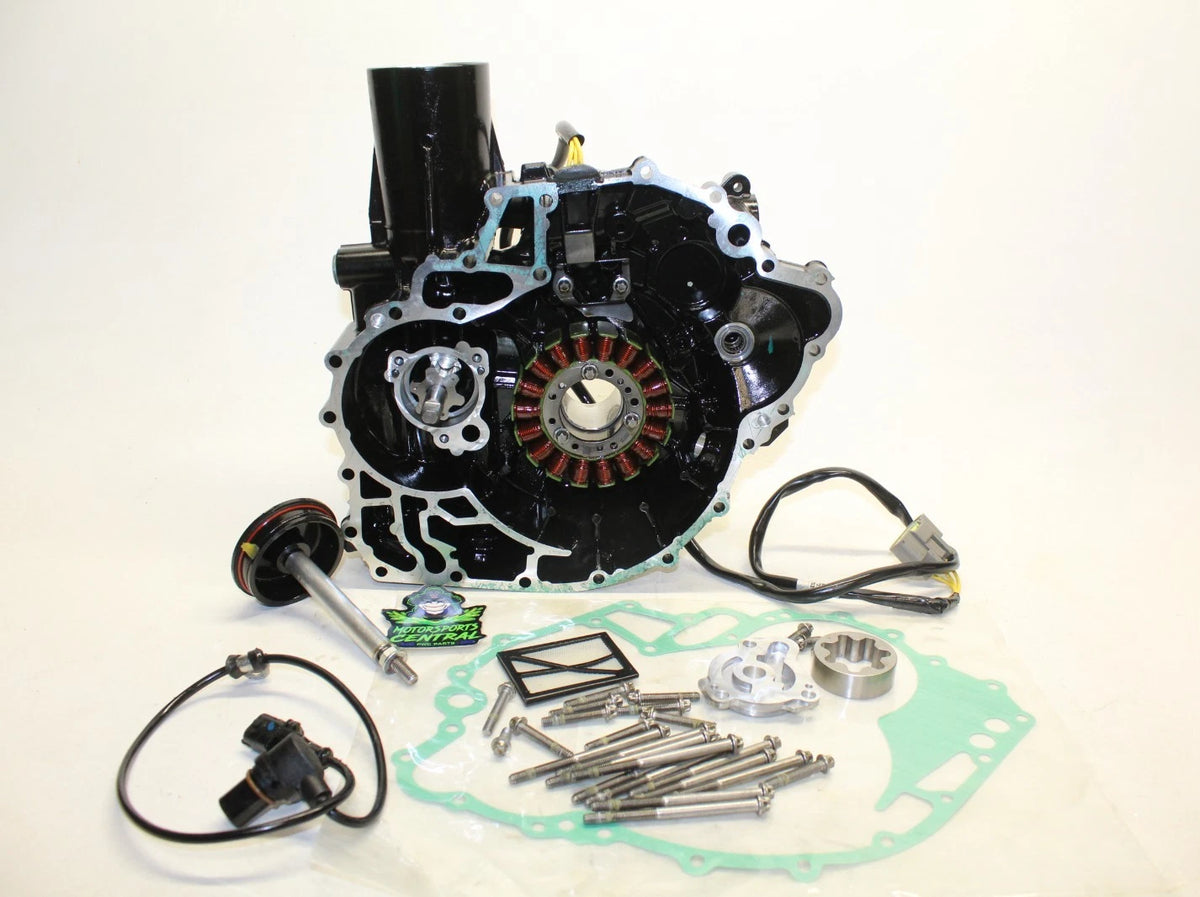 SEADOO 1603 1630 STATOR MAGNETO OIL PUMP HOUSING TIMING DRIVE COVER 130 170