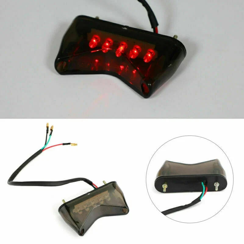 1x ABS Rear Brake Running Tail Light for Universal Motorcycle (Chopper Bobber)