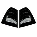 Side Window Louver Shutter Cover for BMW F30 3 Series (2013–2019) Gloss Black